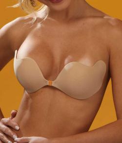 Sutiã Adesivo Com Decote Profundo Underforms - Under Deep Bra