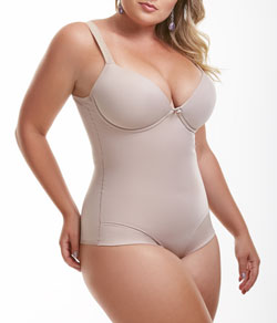 Body Modelador com Bojo Vi Lingerie (350676) Plus Size